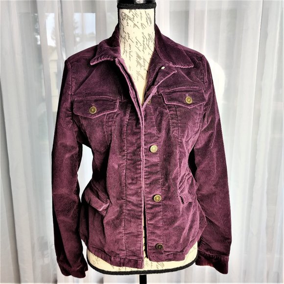 EDDIE BAUER CORDUROY JACKET - Picture 1 of 8